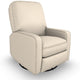 Best Chairs Bilana Swivel Glider Recliner with USB