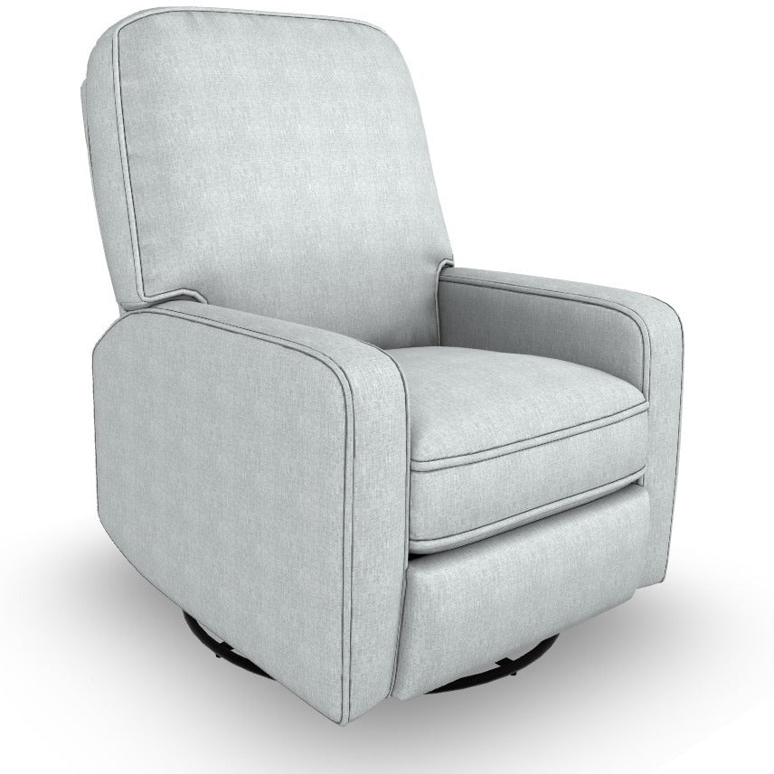 Best Chairs Bilana Swivel Glider Recliner with USB
