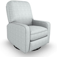 Best Chairs Bilana Swivel Glider Recliner with USB