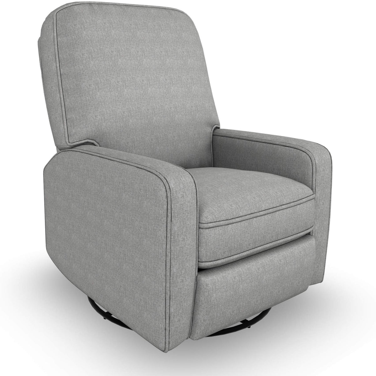 Best Chairs Bilana Swivel Glider Recliner with USB