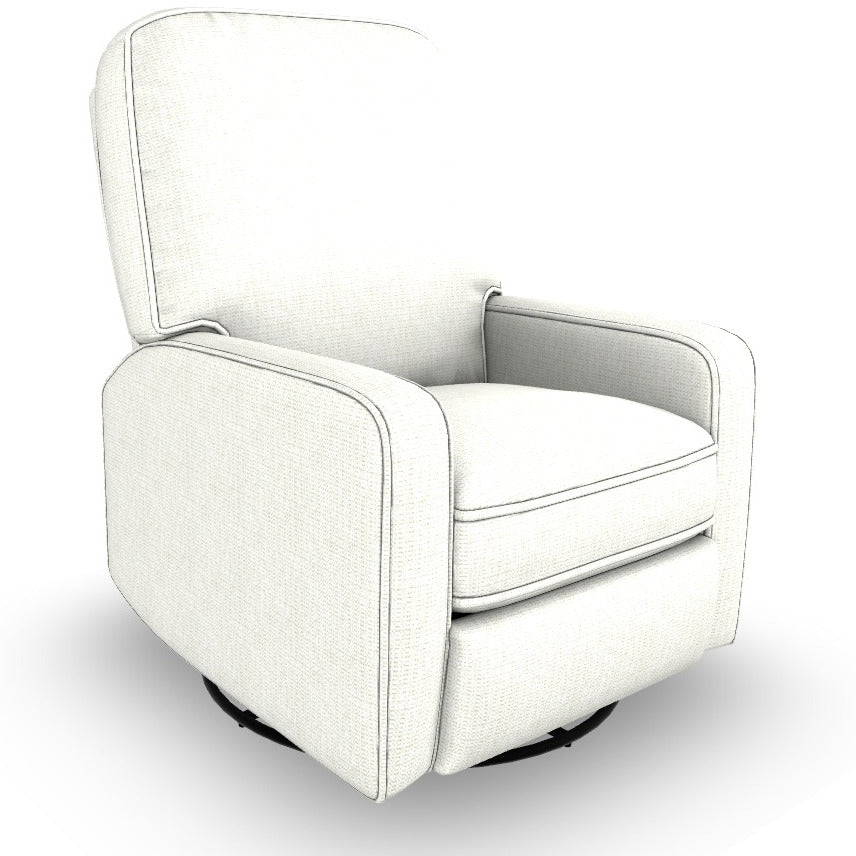 Best Chairs Bilana Swivel Glider Recliner with USB