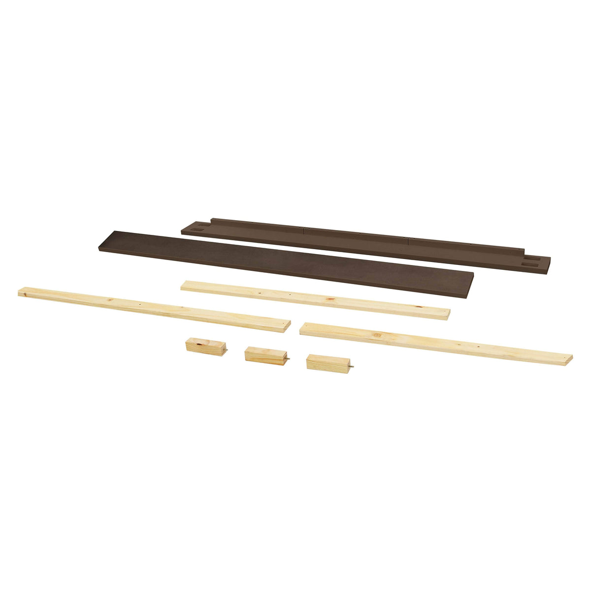 M7689TR,The MDB Family,Full Size Bed Conversion Kit in Truffle