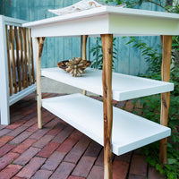 Milk Street Branch Open Shelf Changing Table
