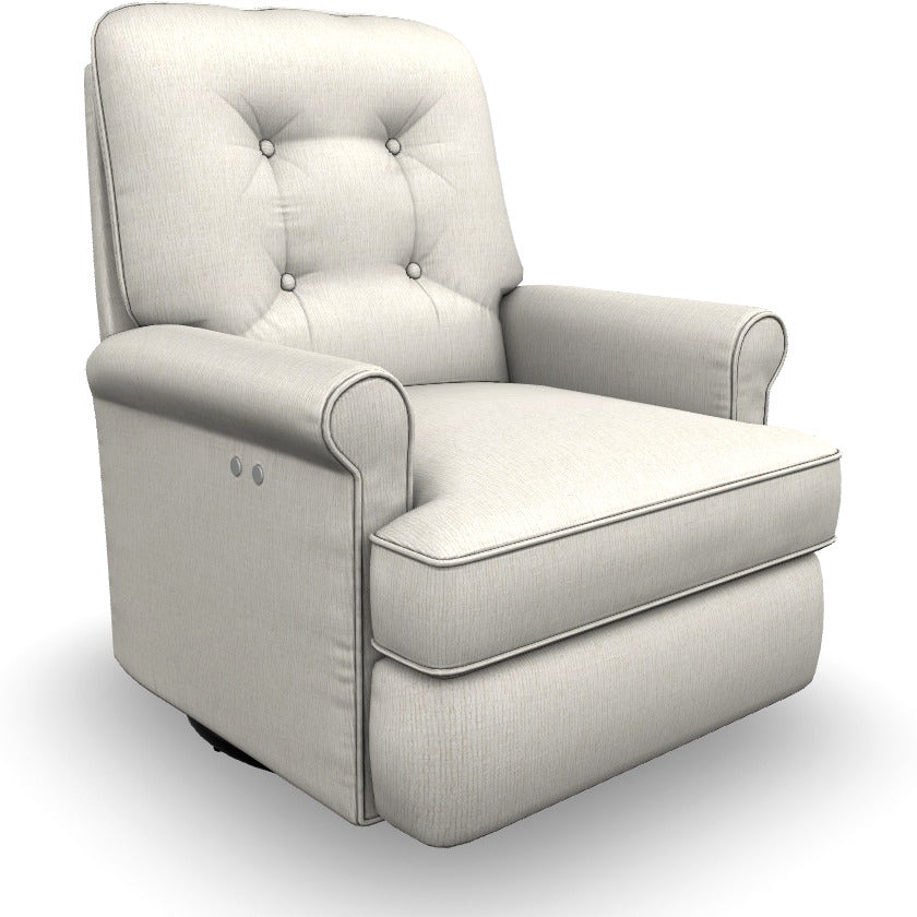 Best Chairs Carissa Swivel Glider Recliner