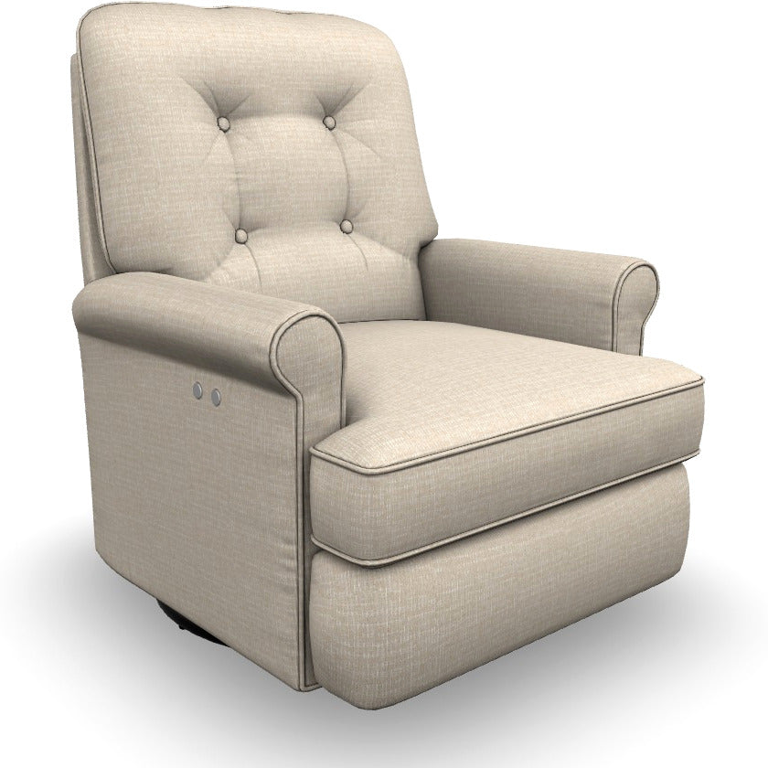 Best Chairs Carissa Swivel Glider Recliner