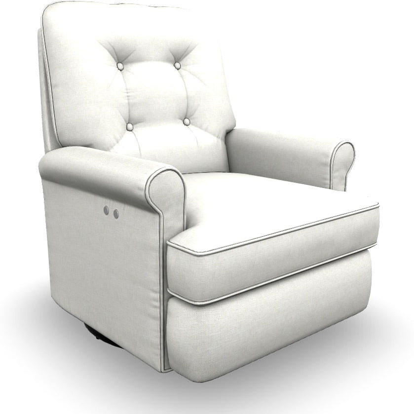 Best Chairs Carissa Swivel Glider Recliner