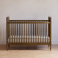 M7101NL,Namesake,Liberty 3-in-1 Convertible Spindle Crib w/Toddler Bed Conversion Kit in Natural Walnut