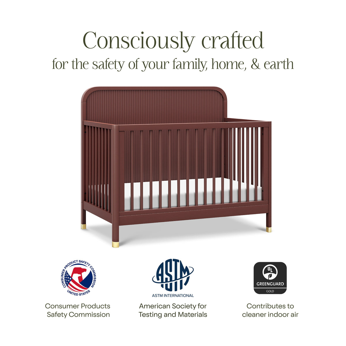 M26701CR,Namesake,Brimsley Tambour 4-in-1 Convertible Crib in Crimson