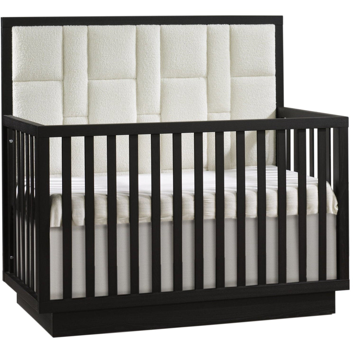 Natart Como 5-in-1 Convertible Crib with Upholstered Panel