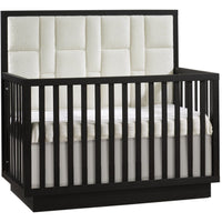 Natart Como 5-in-1 Convertible Crib with Upholstered Panel