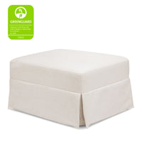 M21785PCMEW,Namesake,Crawford Gliding Ottoman in Performance Cream Eco-Weave