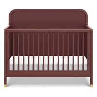 M26701CR,Namesake,Brimsley Tambour 4-in-1 Convertible Crib in Crimson