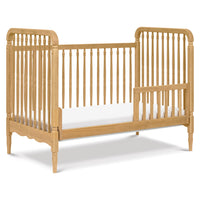 M7101HY,Namesake,Liberty 3-in-1 Convertible Spindle Crib w/Toddler Bed Conversion Kit in Honey