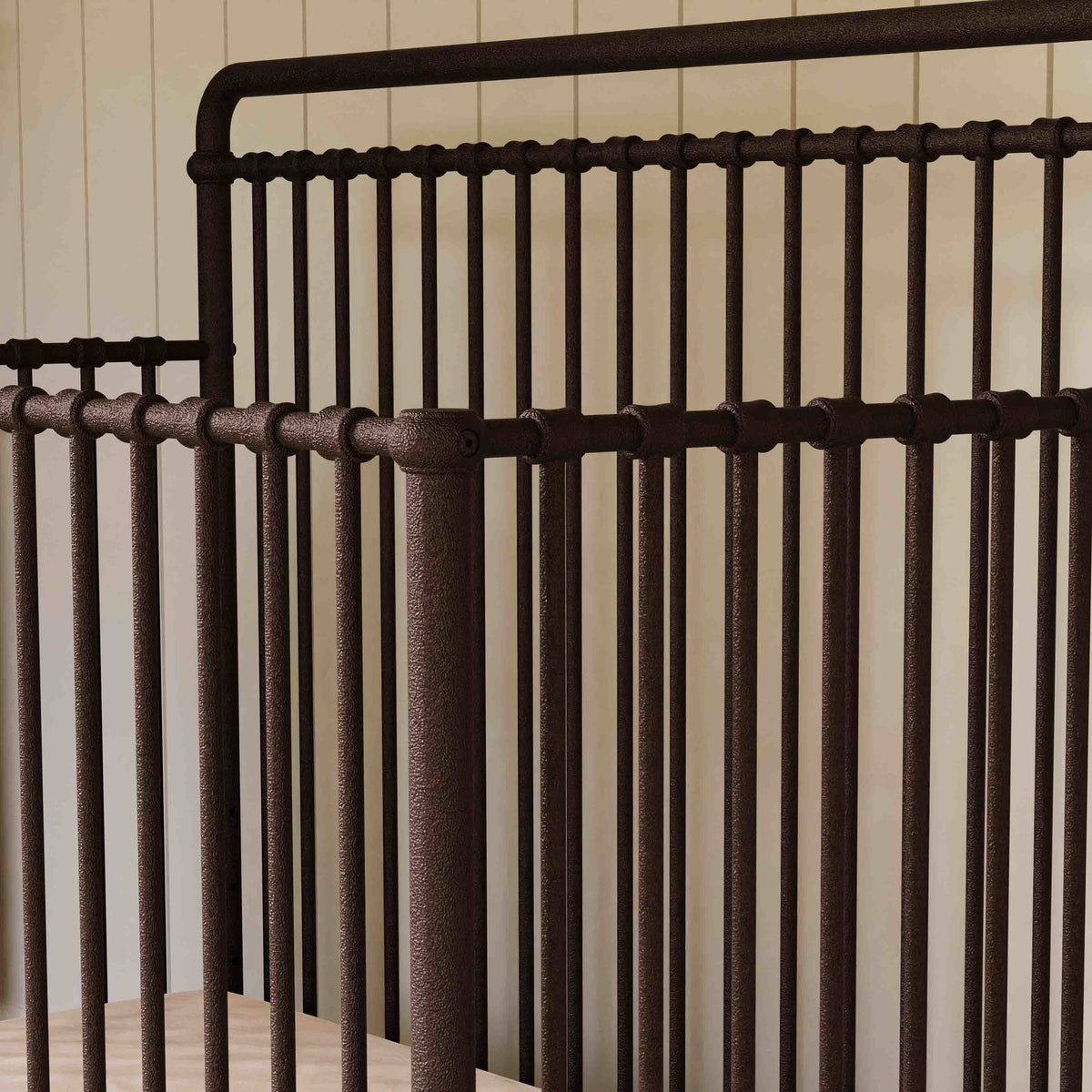 B15301UR,Namesake,Winston 4-in-1 Convertible Crib in Vintage Iron
