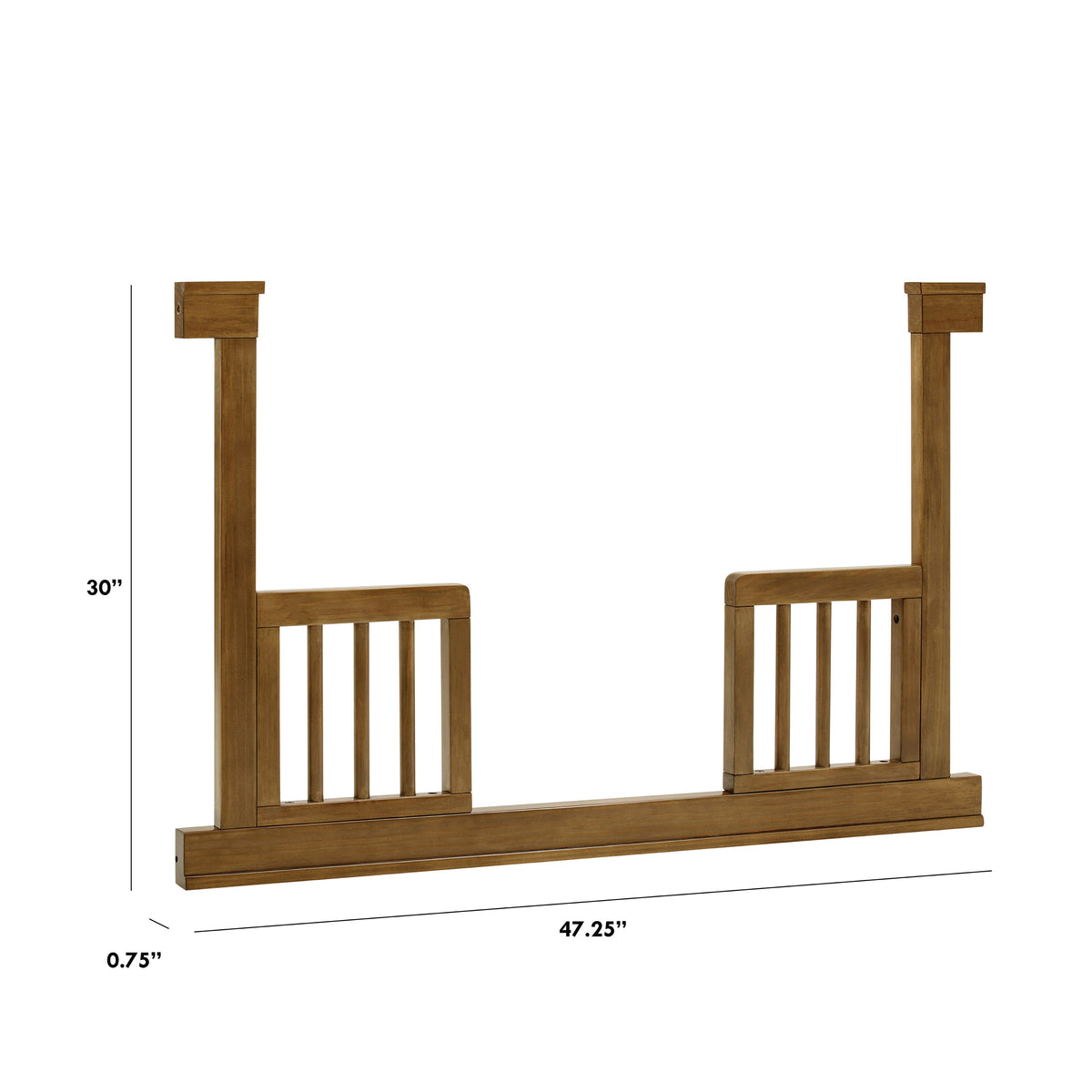 M23799NL,The MDB Family,Toddler Bed Conversion Kit for Marin in Natural Walnut