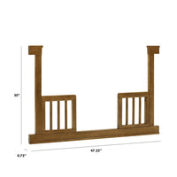 M23799NL,The MDB Family,Toddler Bed Conversion Kit for Marin in Natural Walnut