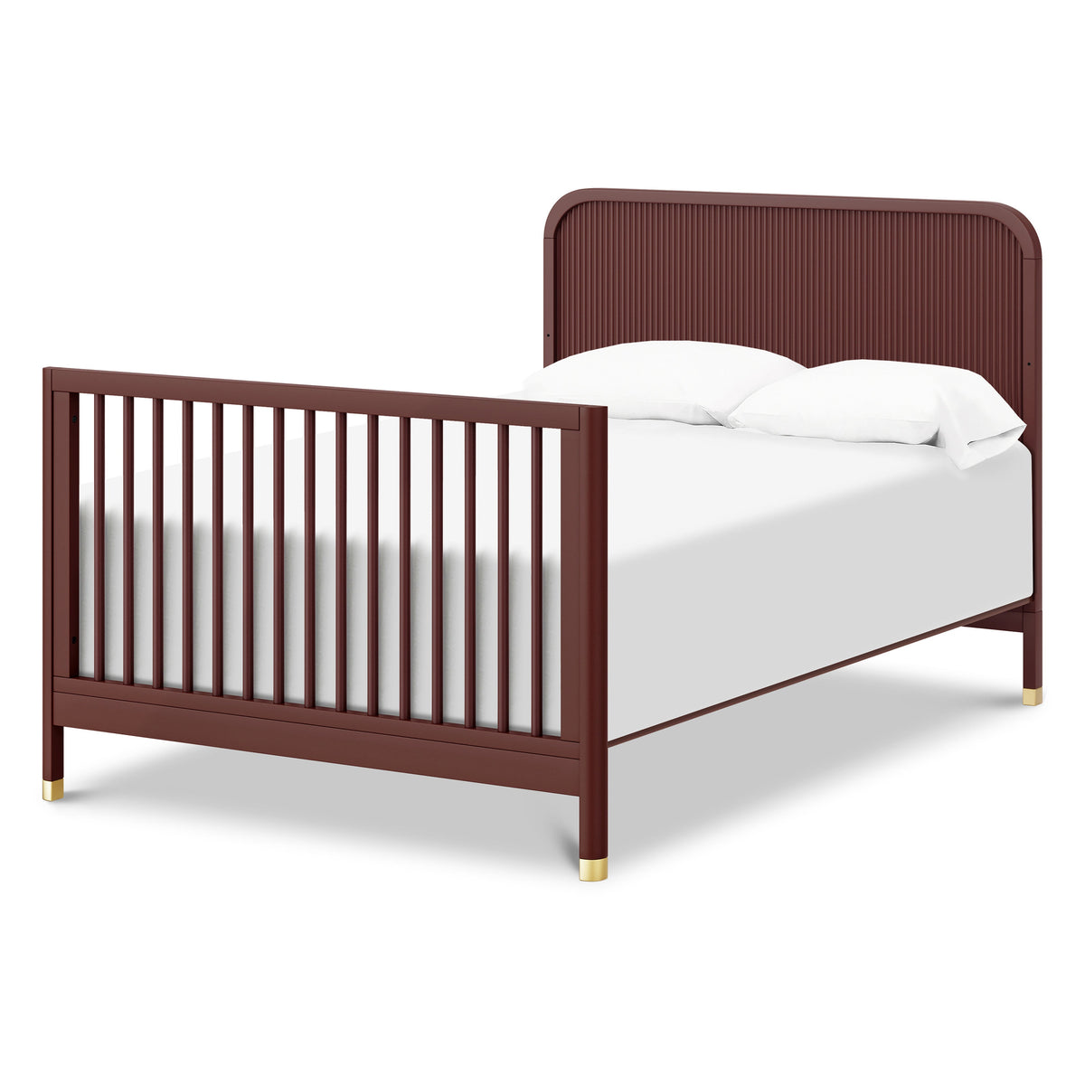 M26701CR,Namesake,Brimsley Tambour 4-in-1 Convertible Crib in Crimson