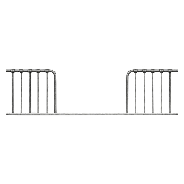M15599VS,Namesake,Toddler Bed Conversion Kit for Abigail and Winston in Vintage Silver