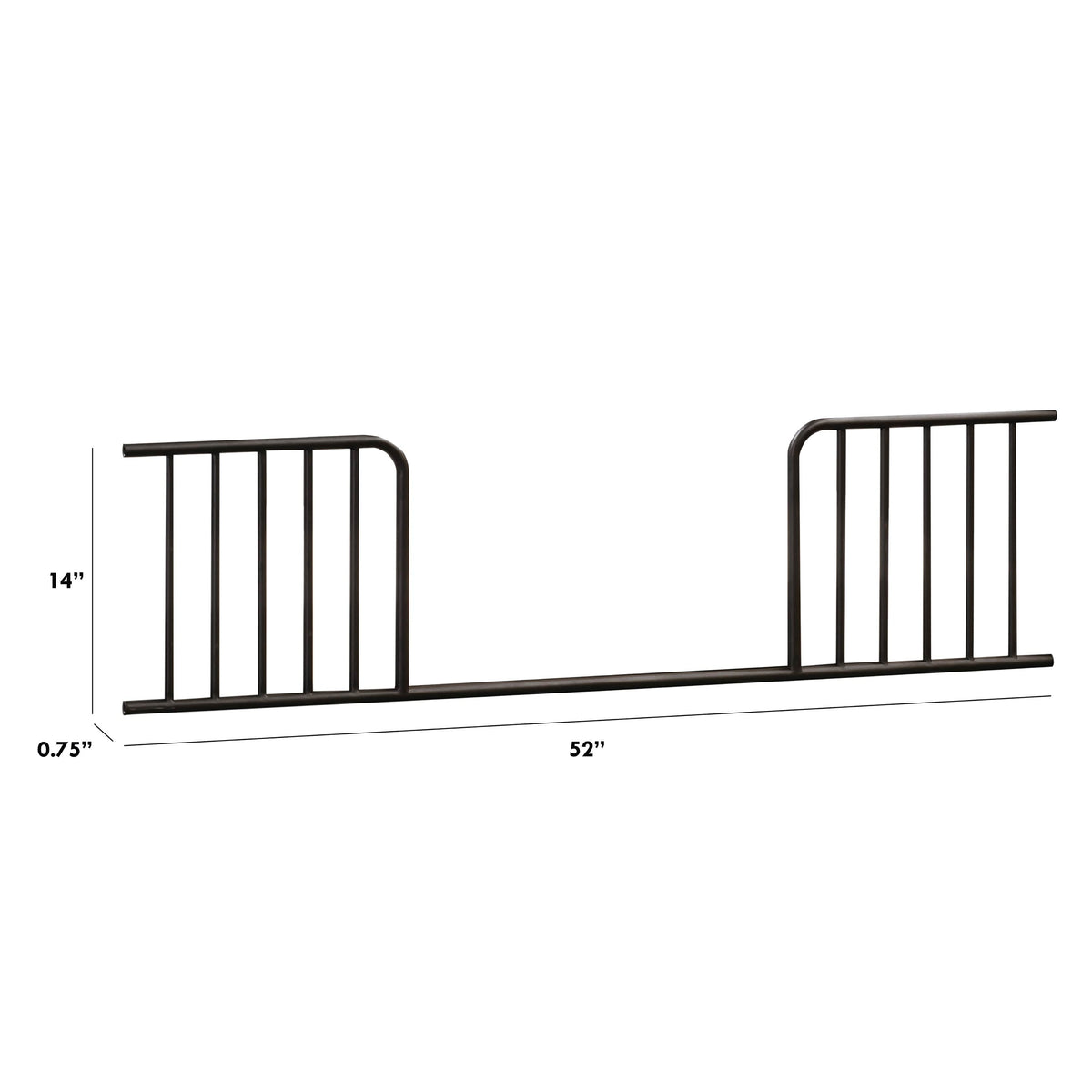 M21499UR,Namesake,Camellia-Noelle Toddler Bed Conversion Kit in Vintage Iron