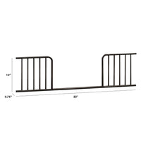 M21499UR,Namesake,Camellia-Noelle Toddler Bed Conversion Kit in Vintage Iron