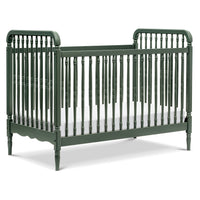 M7101FRGR,Namesake,Liberty 3-in-1 Convertible Spindle Crib w/Toddler Bed Conversion Kit in Forest Green