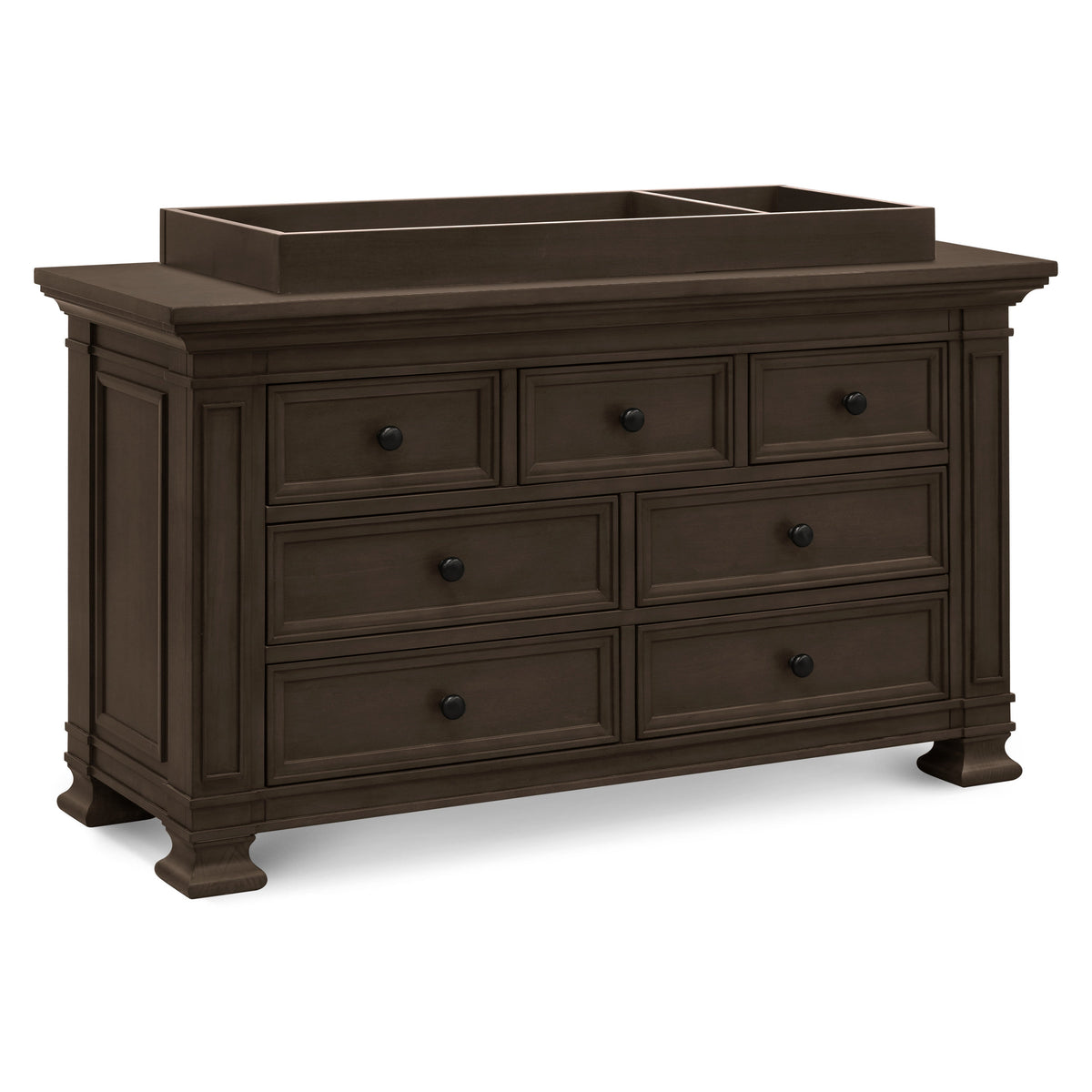 M0619TR,The MDB Family,Universal Wide Removable Changing Tray in Truffle