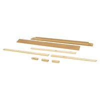 M7689HY,The MDB Family,Full Size Bed Conversion Kit in Honey