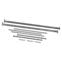 M15399VS,Namesake,Winston Full Size Bed Conversion Kit in Vintage Silver