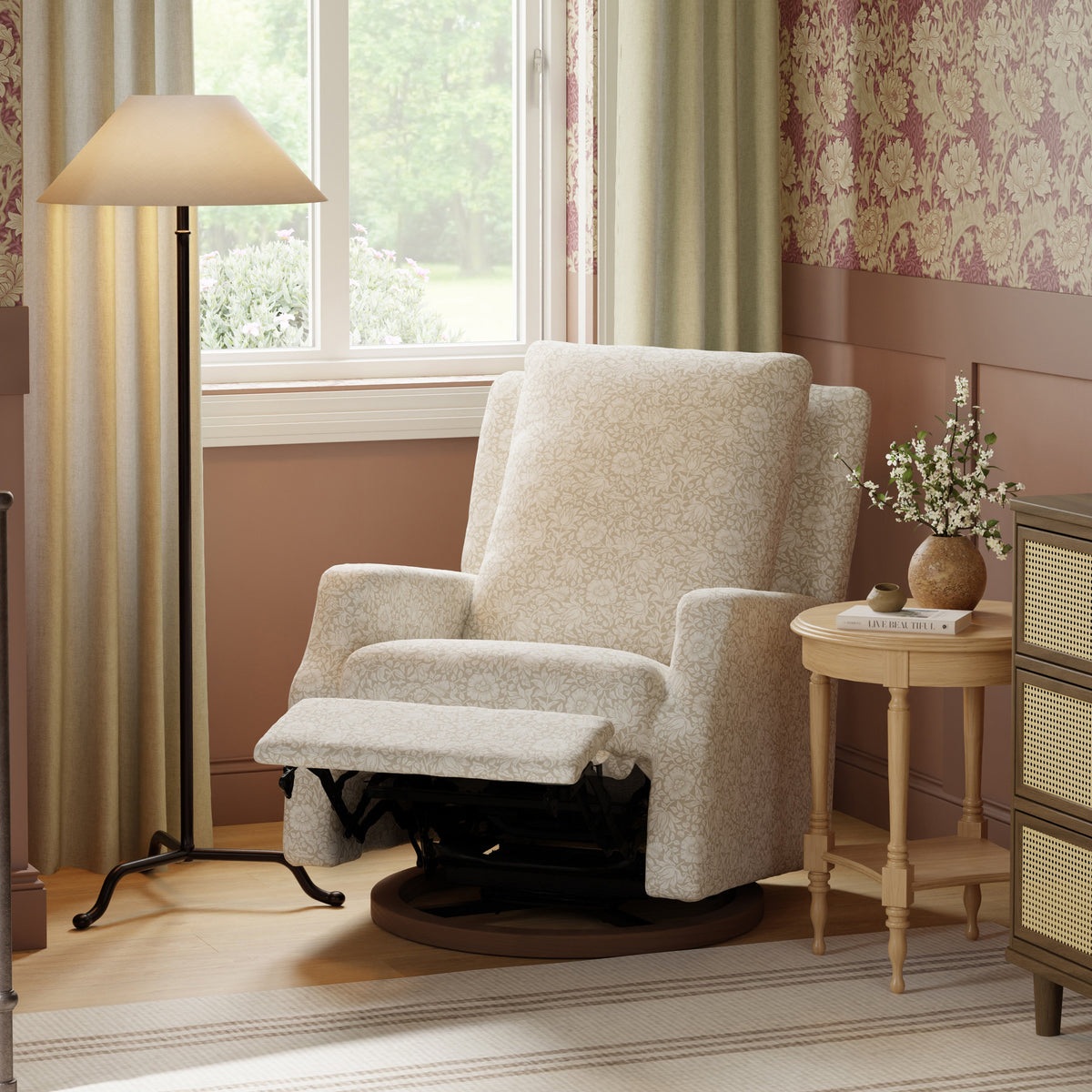 Morris & Co. x Namesake Crewe Recliner and Swivel Glider