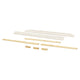 M7689CW,The MDB Family,Full Size Bed Conversion Kit in Coastal White