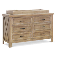 M0619DF,The MDB Family,Universal Wide Removable Changing Tray in Driftwood