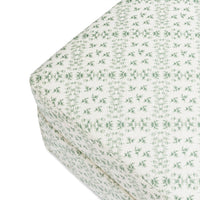 M21785GLT,Namesake,Sarah Flint x Namesake Crawford Gliding Ottoman in Green Lattice Performance Eco-Weave