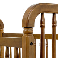 M7101NL,Namesake,Liberty 3-in-1 Convertible Spindle Crib w/Toddler Bed Conversion Kit in Natural Walnut