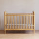 M7101HY,Namesake,Liberty 3-in-1 Convertible Spindle Crib w/Toddler Bed Conversion Kit in Honey