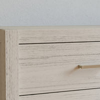 B26416WDF,Monogram by Namesake,Hemsted 6-Drawer Assembled Dresser in White Driftwood