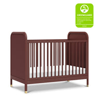 M26742CR,Namesake,Brimsley Tambour 3-in-1 Convertible Crib in Crimson