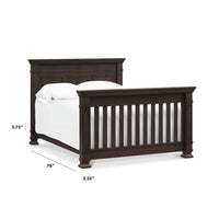 M7689TR,The MDB Family,Full Size Bed Conversion Kit in Truffle