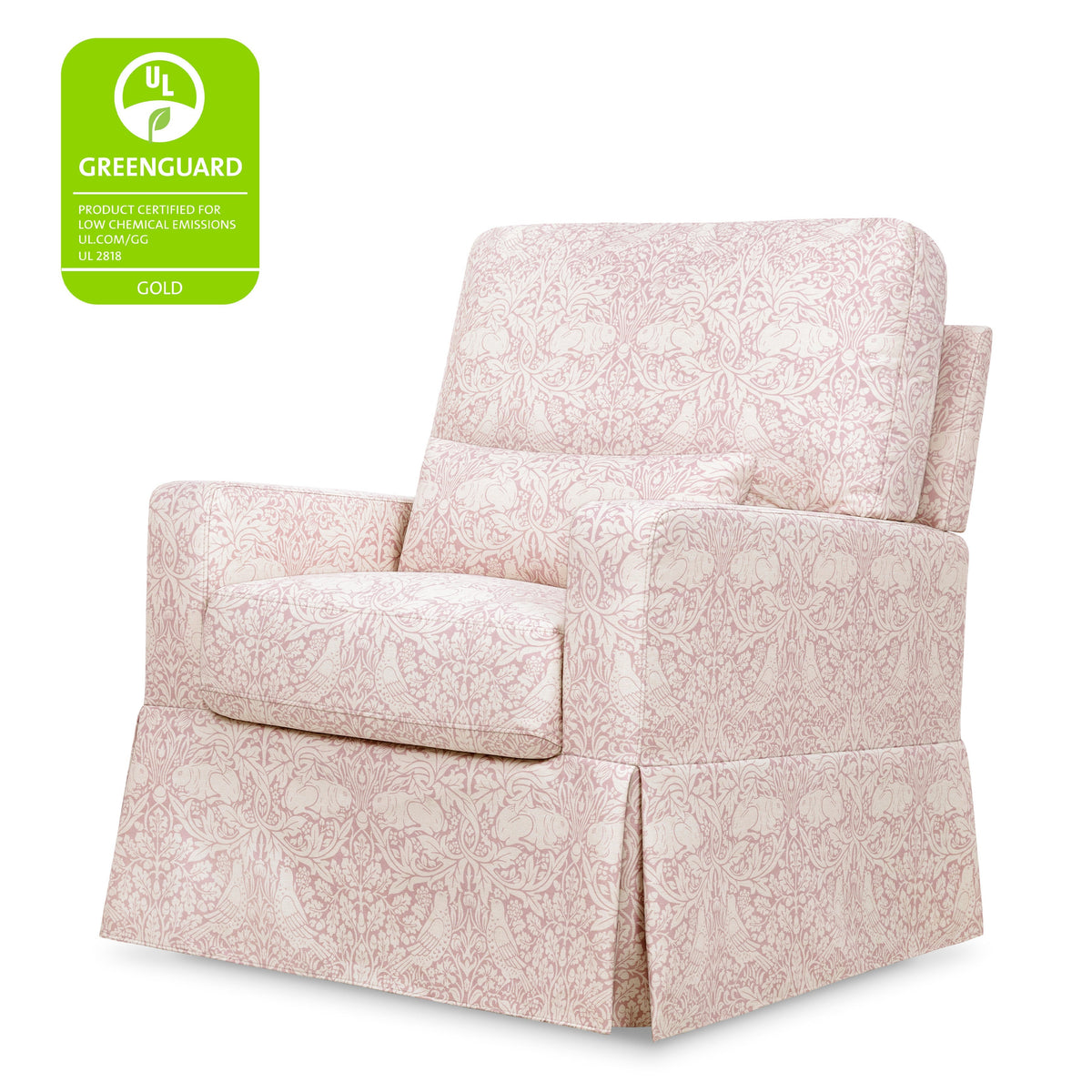 Morris & Co. x Namesake Crawford Pillowback Comfort Swivel Glider