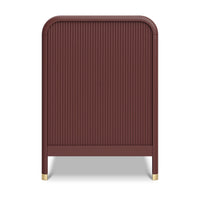 M26742CR,Namesake,Brimsley Tambour 3-in-1 Convertible Crib in Crimson