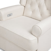 M21987PCMEW,Namesake,Harbour Power Recliner in Performance Cream Eco-Weave
