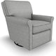 Best Chairs Kacey Swivel Glider