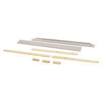 M7689WDF,The MDB Family,Full Size Bed Conversion Kit in White Driftwood