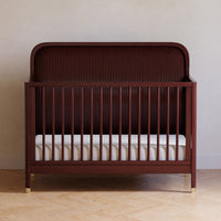 M26701CR,Namesake,Brimsley Tambour 4-in-1 Convertible Crib in Crimson