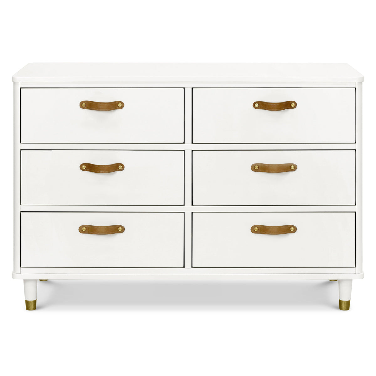 B14316RW,Namesake,Tanner 6-Drawer Dresser in Warm White