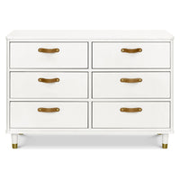 B14316RW,Namesake,Tanner 6-Drawer Dresser in Warm White