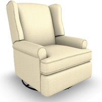 Best Chairs Logan Swivel Glider Recliner