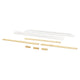 M7689LW,The MDB Family,Full Size Bed Conversion Kit in Linen White