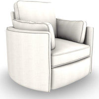 Best Chairs Luana Swivel Glider Recliner