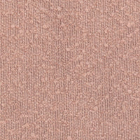 M21785RSBIF,Namesake,Crawford Gliding Ottoman in Rose Boucle with Ivory Tassel Fringe