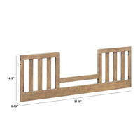 M9299DF,The MDB Family,Toddler Bed Conversion Kit in Driftwood